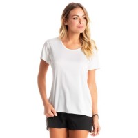camiseta básica feminina branca